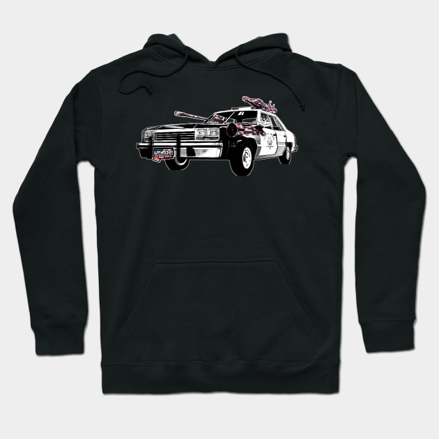 Highway Punchado Car Upgraded v. Blank Text 01 Hoodie by punchado